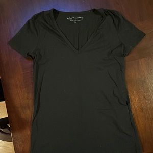 Banana Republic Size Medium Black Short Sleeve Top